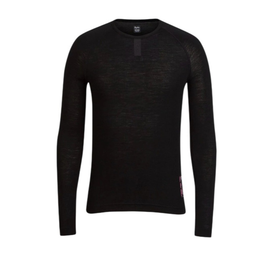 Rapha Merino Wool Base Layer Black